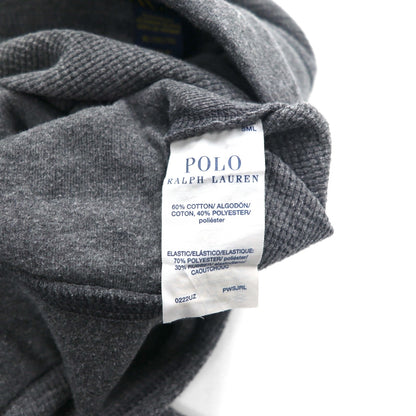 POLO RALPH LAUREN Thermal Easy Pants Jogger Pants XL Gray Small Pony Embroidery SLEEPWEAR