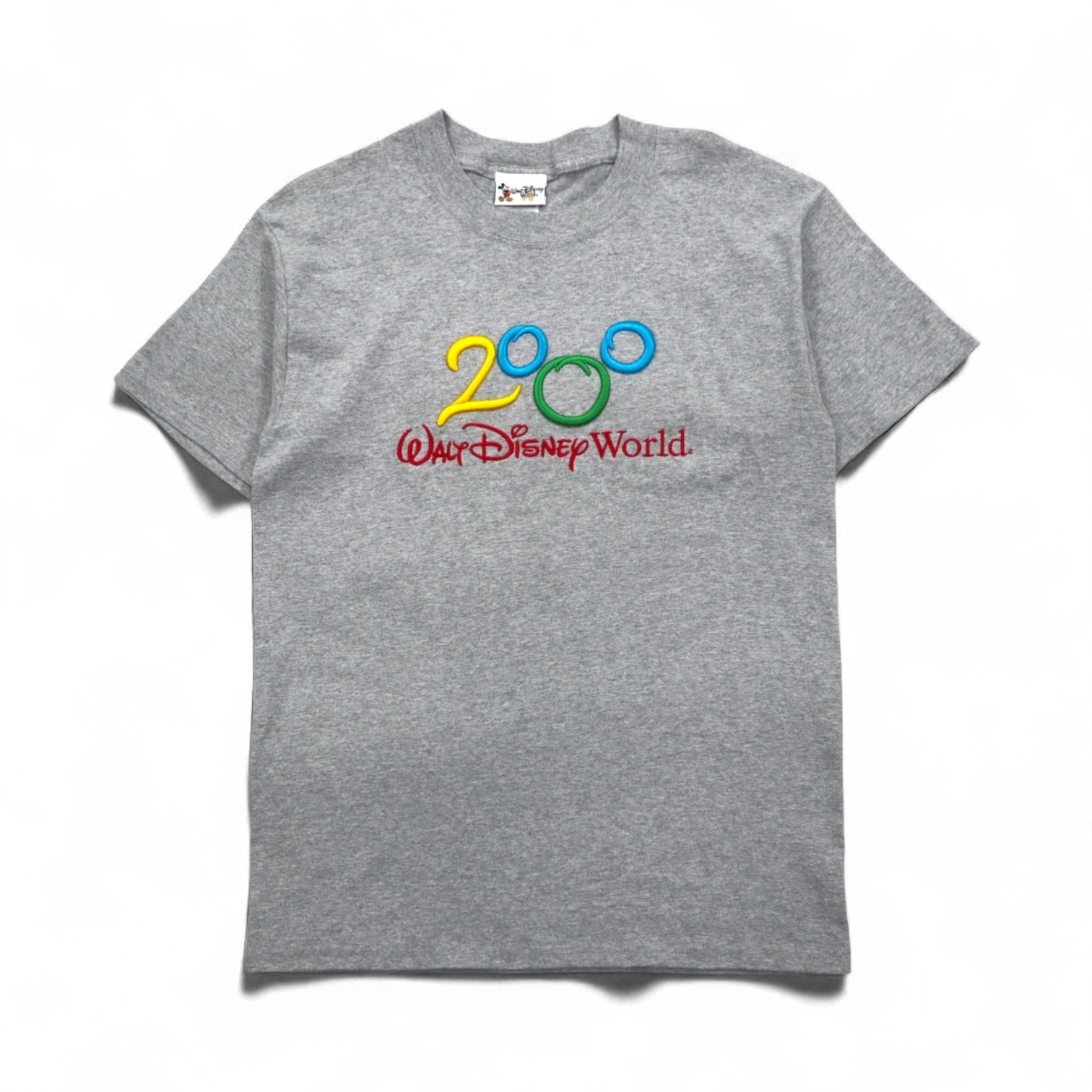 新品未使用　ウォルト　ディズニー　Tシャツ　ダークグレー　ワンサイズ 未使用✨ ウォルトディズニーワールド Tシャツ 濃グレー