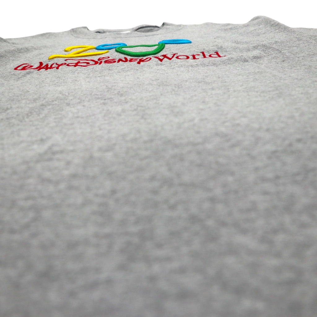 Walt Disney World 00年代 ディズニー ミッキーマウス 2000 ミレニアム Tシャツ M グレー 未使用品
