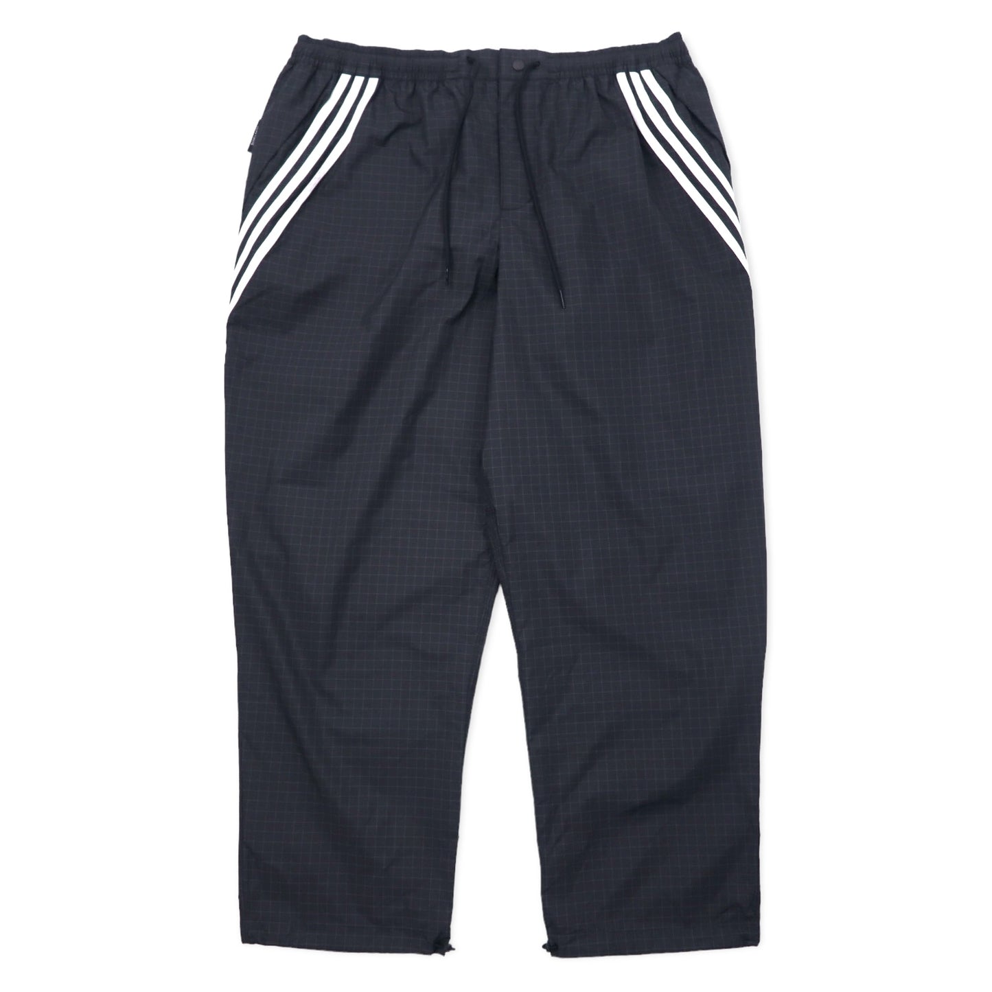 adidas originals スケートボーディング トラックパンツ ワークショップパンツ 4XO ブラック ポリエステル 3ストライプス トレフォイルロゴ PRIMEBLUE WORKSHOP PANTS GENDER NEUTRAL GL9904