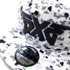 NEW ERA × PXG Baseball Cap ONE Snapback Gray Digital Camo Polyester Logo Plate FAIRWAY CAMO 9TWENTY CAP