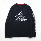 JORDAN BRAND (NIKE) Greatest Fleece Sweatshirt, Size L, Black, JSW GREATEST FLC CREW Embroidery, AV6002-010