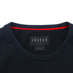 JORDAN BRAND (NIKE) Greatest Fleece Sweatshirt, Size L, Black, JSW GREATEST FLC CREW Embroidery, AV6002-010
