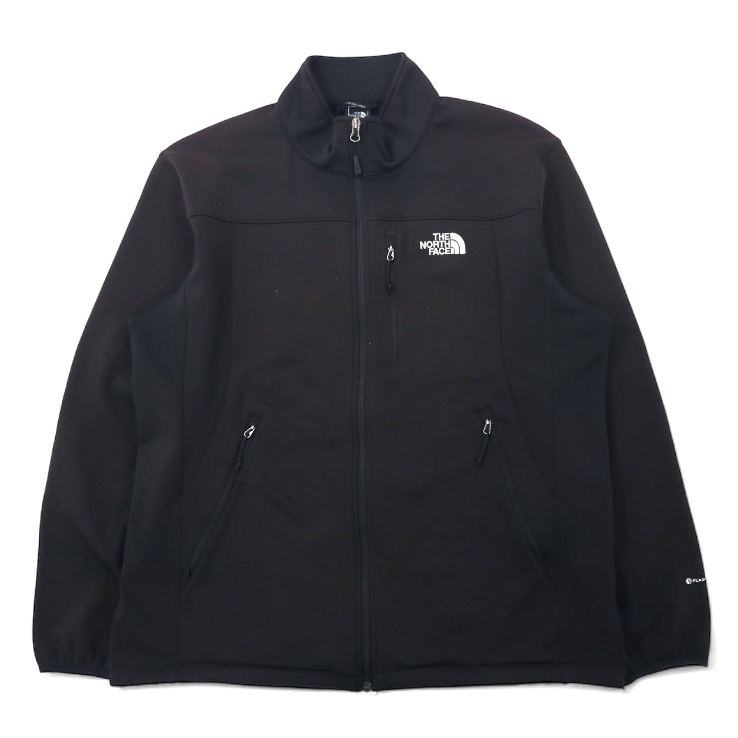 THE NORTH FACE フラッシュドライ ソフトシェルジャケット XL ブラック ポリエステル FLASHDRY US規格