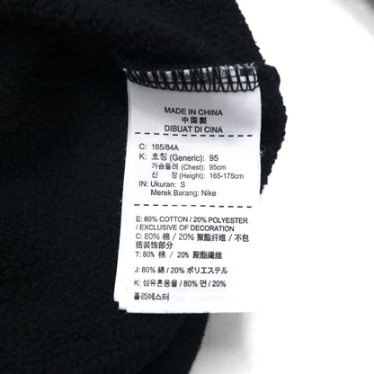 JORDAN BRAND ( NIKE )  グレイテスト フリース スウェット トレーナー L ブラック JSW GREATEST FLC CREW 刺繍 AV6002-010