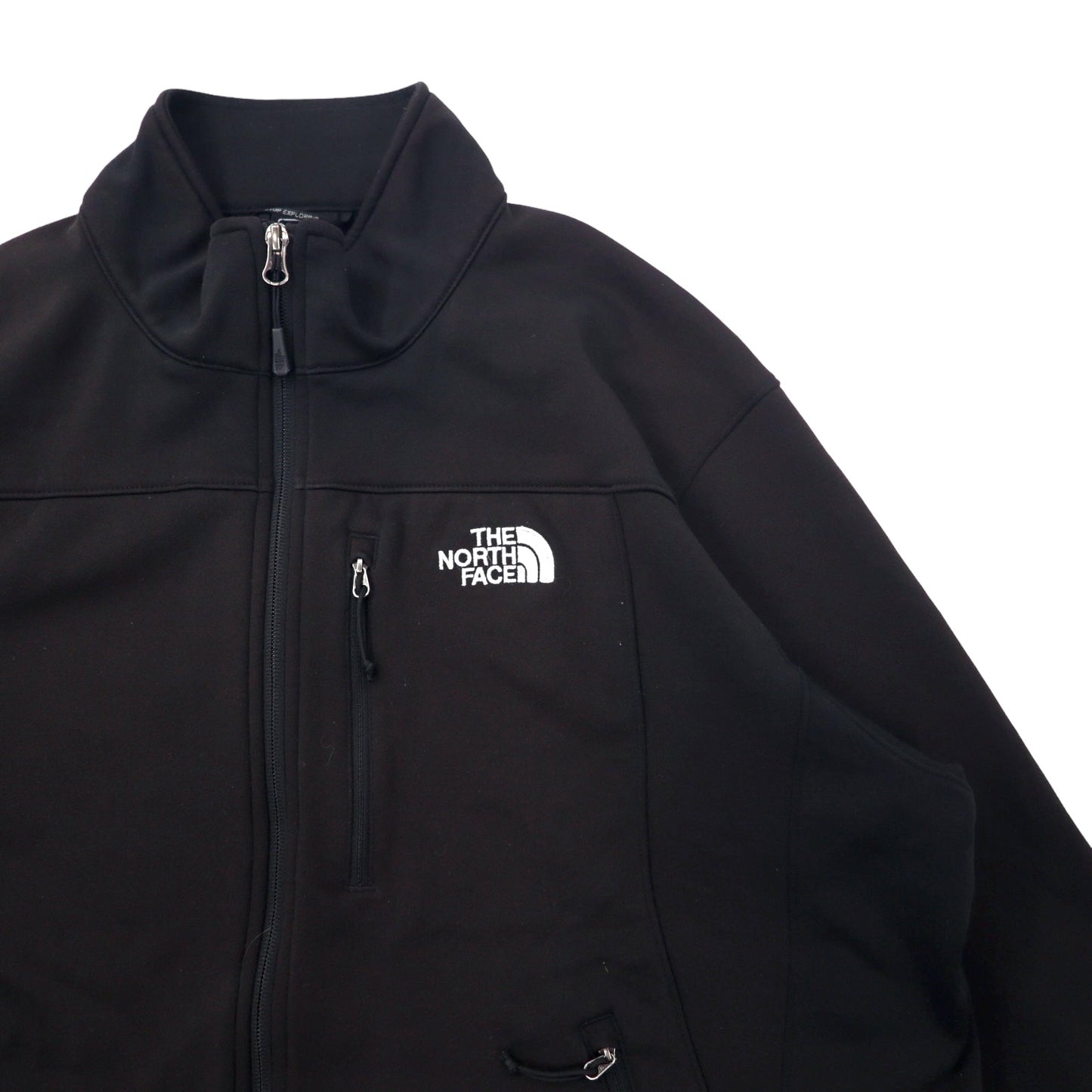 THE NORTH FACE フラッシュドライ ソフトシェルジャケット XL ブラック ポリエステル FLASHDRY US規格