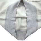 FAT クルーネック スウェット M オフホワイト グレー U.S.ARMY フラップポケット