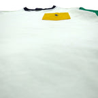 POLO RALPH LAUREN カラーブロック ポケット Tシャツ M ホワイト スモールポニー刺繍