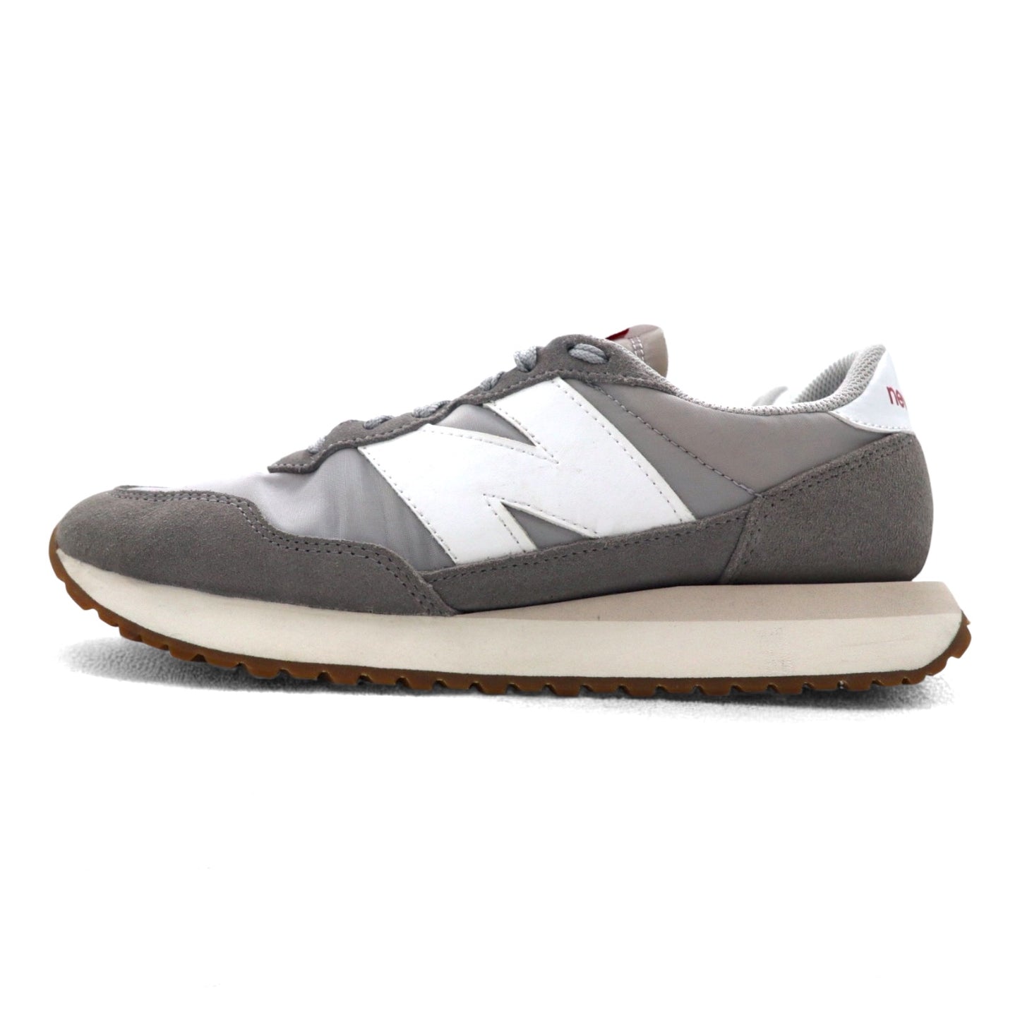 new balance 237 スエード スニーカー 26.5cm グレー MS237GE