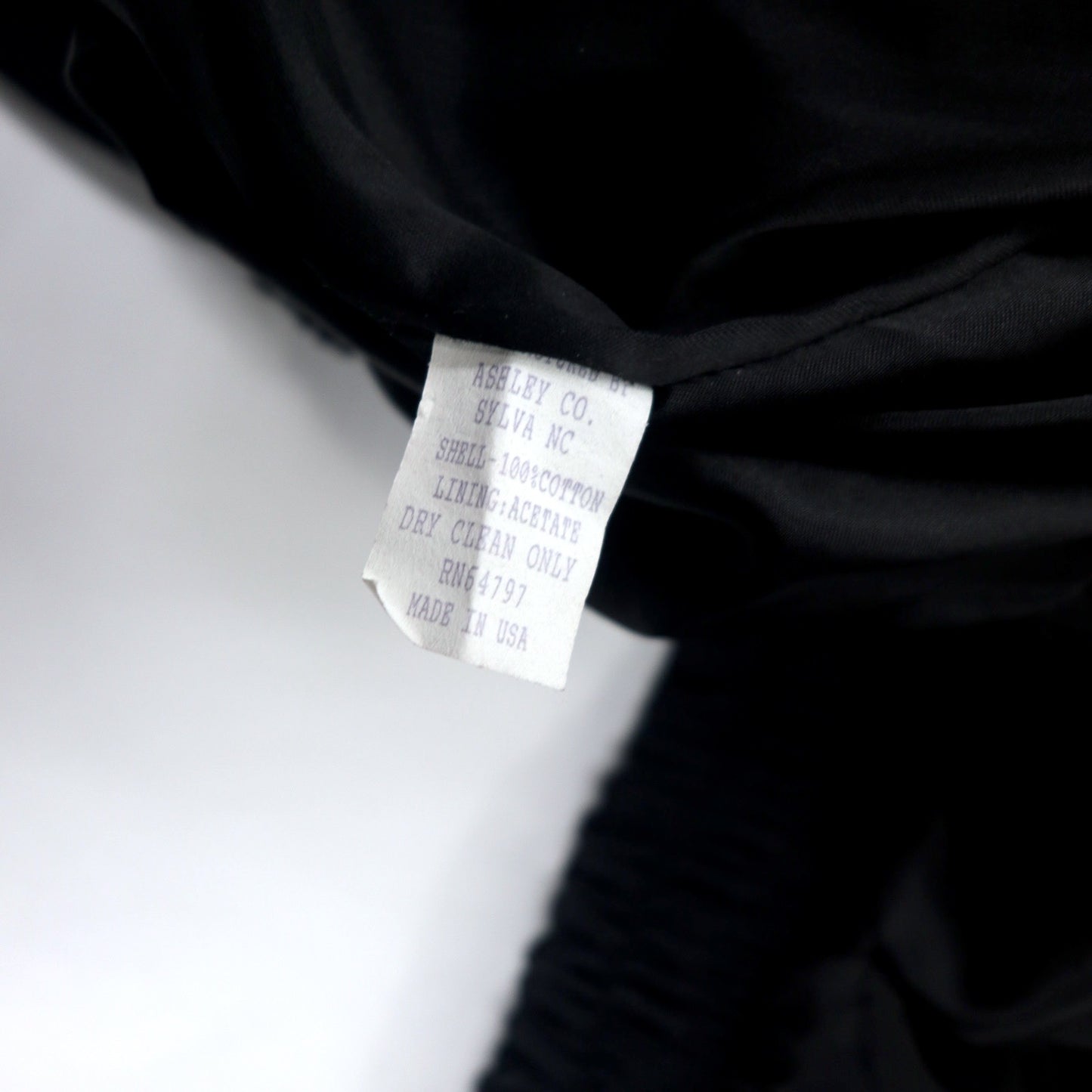 Ashley USA製 レーシングジャケット XXL ブラック コットン スナップボタン DAVE KEHL CHEVROLET バック刺繍 ビッグサイズ