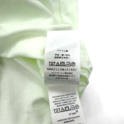 POLO RALPH LAUREN Colorblock Pocket T-Shirt M White Small Pony Embroidery