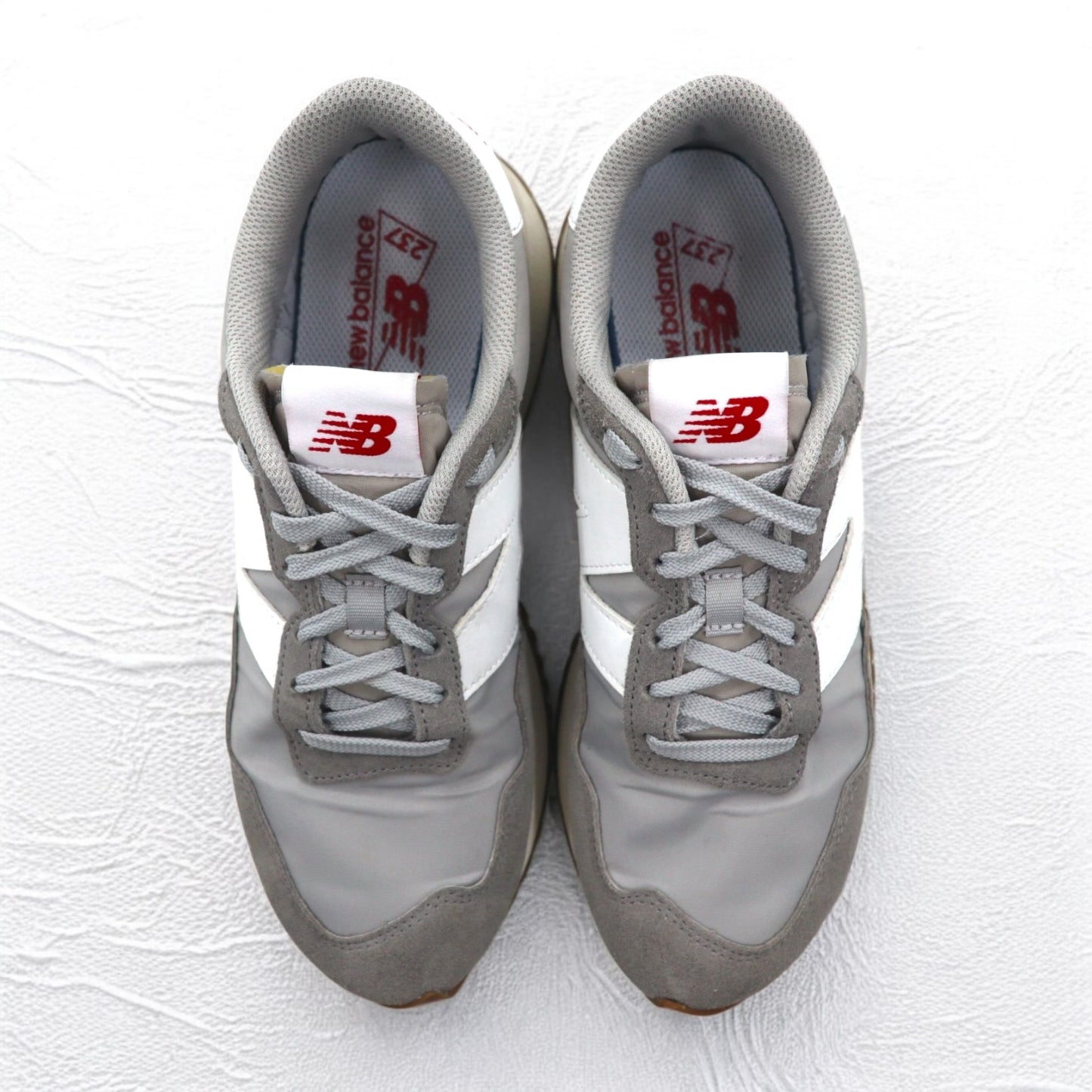 new balance 237 スエード スニーカー 26.5cm グレー MS237GE
