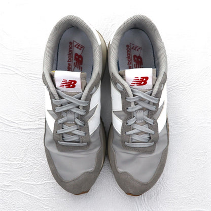 new balance 237 スエード スニーカー 26.5cm グレー MS237GE
