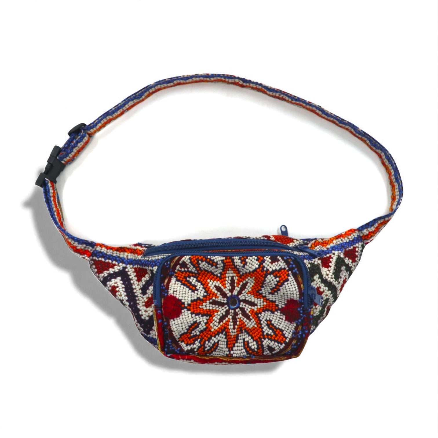 TALKING ABOUT THE ABSTRACTION Transfer Body Bag Waist Bag Multicolor Made in Japan