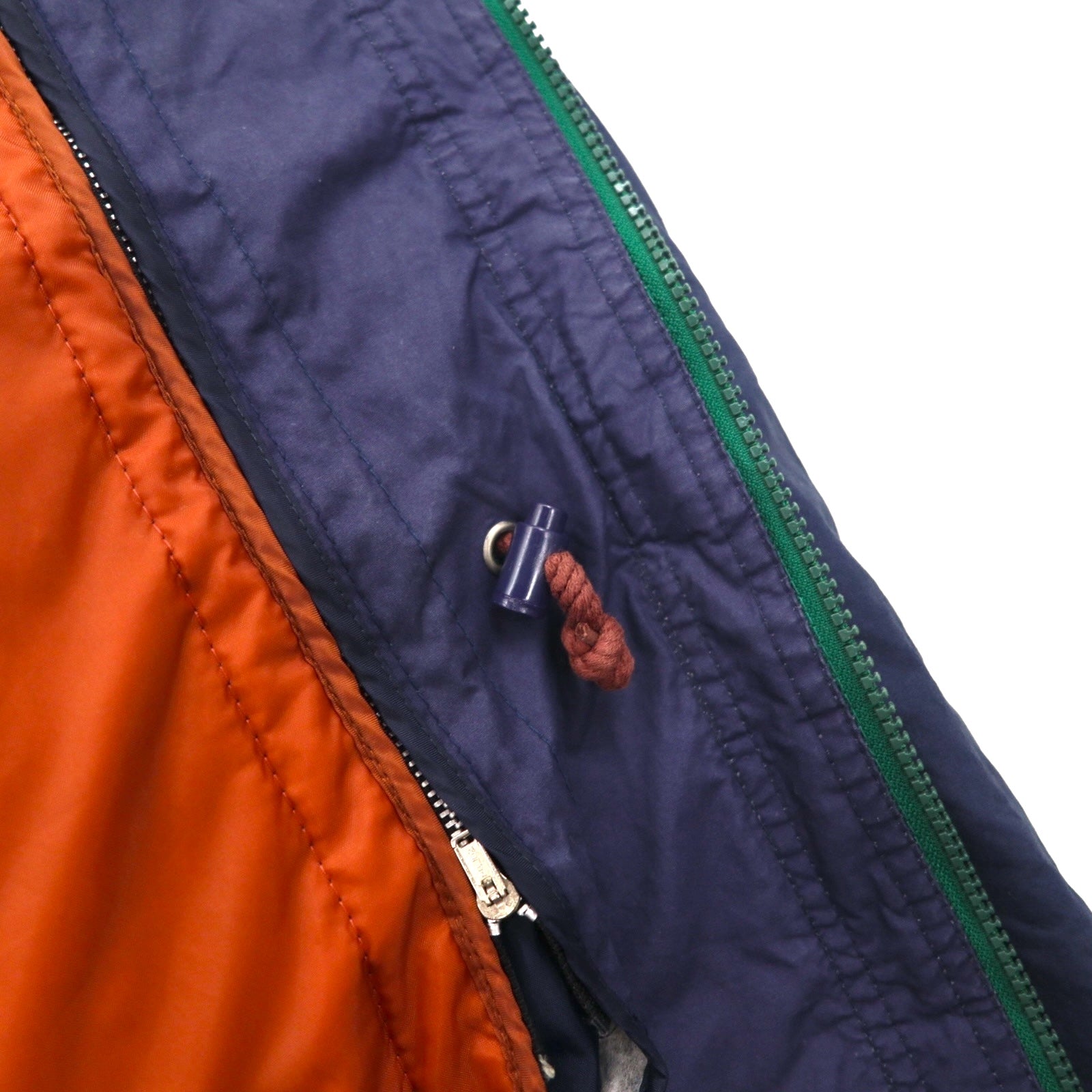 LONDON FOG 90s Field Coat Mountain Parka, XL, Green, Drawcord, Removable Padded Liner