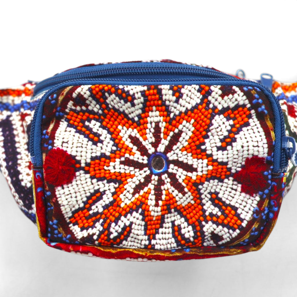 TALKING ABOUT THE ABSTRACTION Transfer Body Bag Waist Bag Multicolor Made in Japan