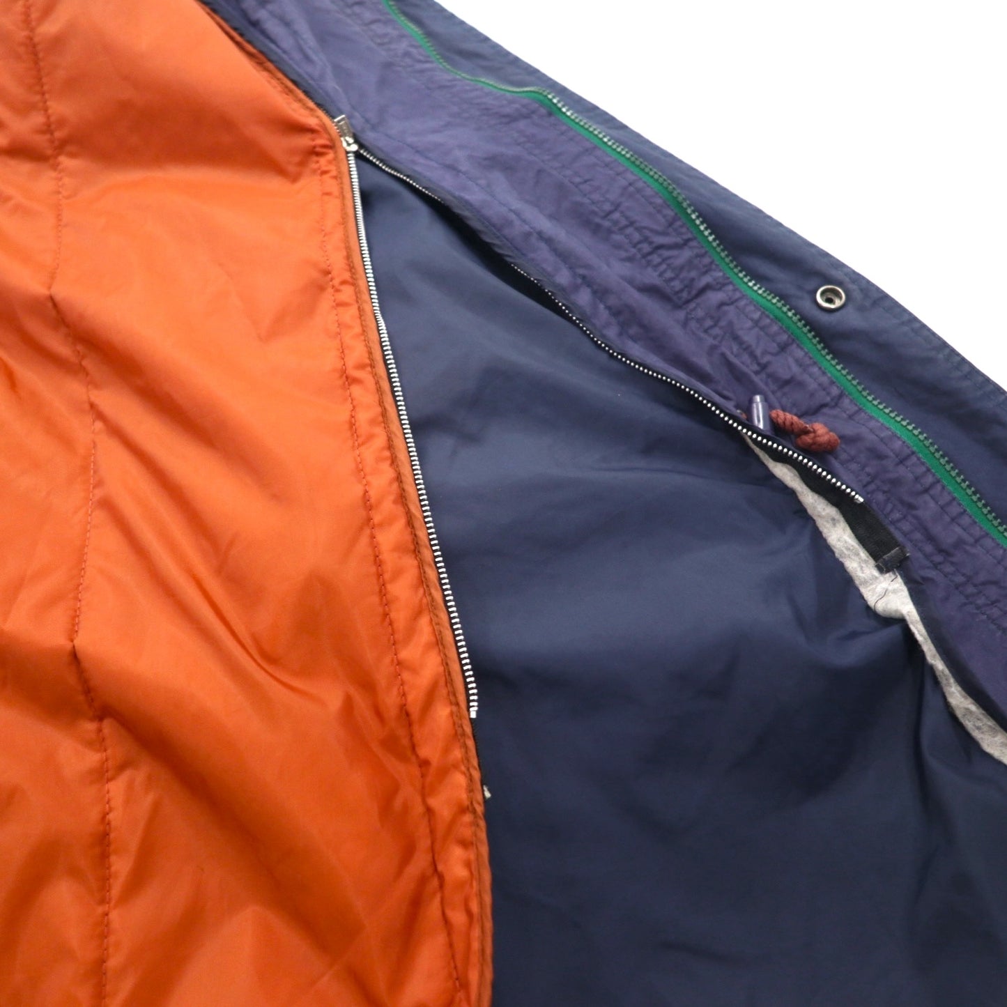 LONDON FOG 90年代 フィールドコート マウンテンパーカー XL グリーン ドローコード 中綿 ライナー着脱