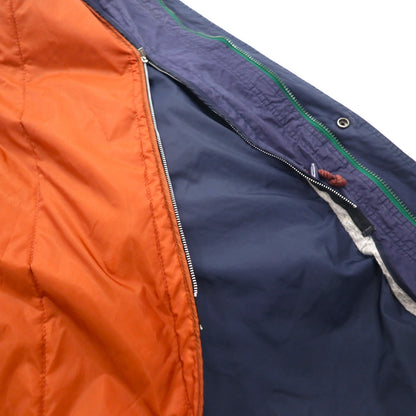 LONDON FOG 90年代 フィールドコート マウンテンパーカー XL グリーン ドローコード 中綿 ライナー着脱