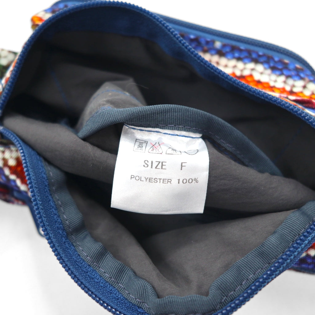 TALKING ABOUT THE ABSTRACTION Transfer Body Bag Waist Bag Multicolor Made in Japan