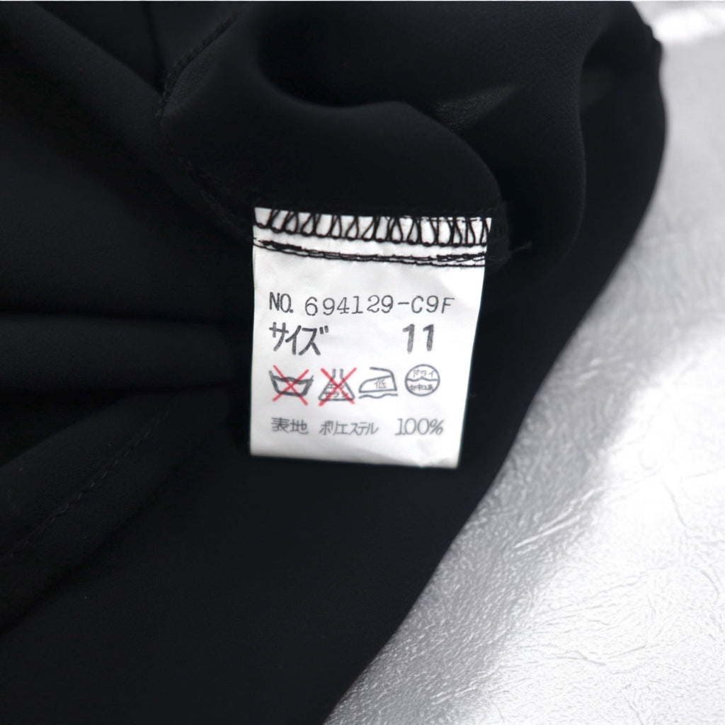 Italiya Overshirt L Black Big Size La Moda GOJI Made in Japan