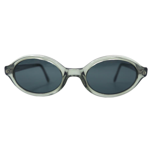 日本然リトテ-古着オンライン-EMPORIO ARMANI クリア サングラス オーバル グレー 576-S 166 SMALL 139 イタリア製-EMPORIO ARMANI Clear Sunglasses Oval Gray 576-S 166 SMALL 139 Italian Made