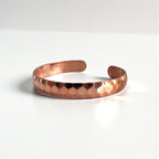 Vintage Hammered Cuff Bracelet バングル ゴールド ハンマーワーク 槌目 ブラス 真鍮 銅