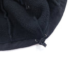 THE NORTH FACE デナリジャケット POLARTEC ポーラテック フリースジャケット S ブラック ポリエステル ドローコード