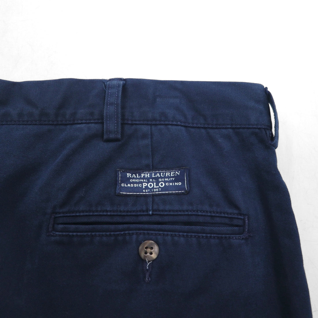 Polo Ralph Lauren 90年代  ポロチノ ２タック ワイド チノパンツ XL ネイビー ANDREW PANT