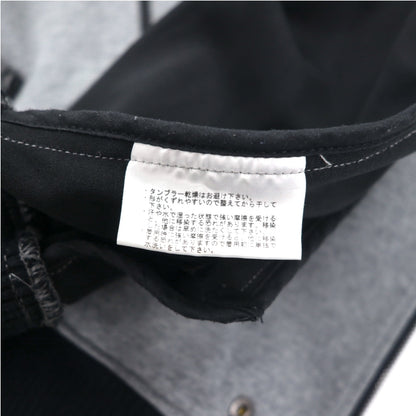 KATHARINE HAMNETT LONDON Double Zip Riders Parka L Grey