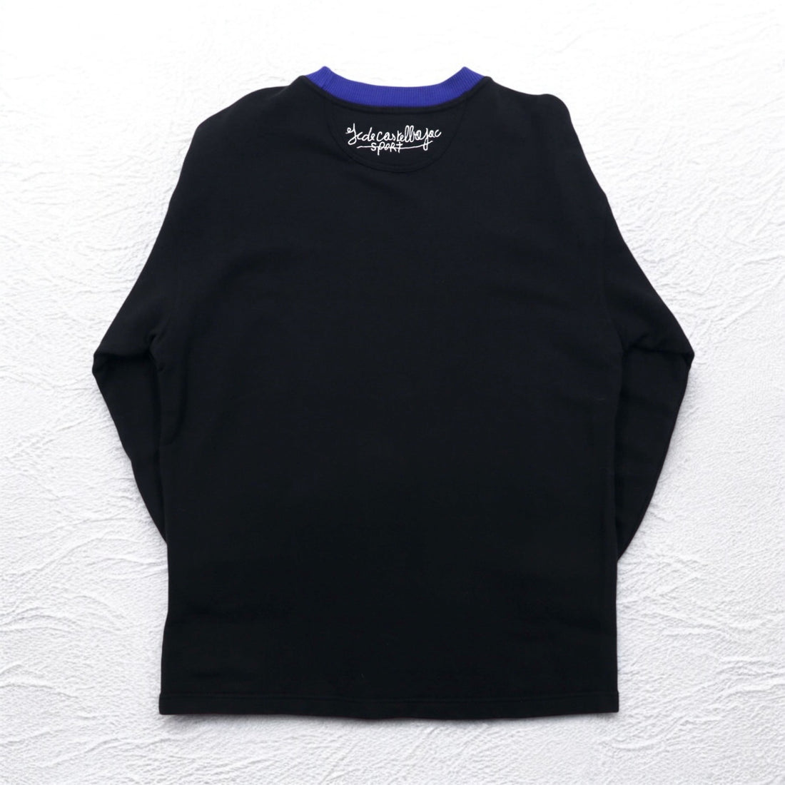 Castelbajac sport 90s character print sweatshirt M black cotton
