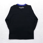 Castelbajac sport 90s character print sweatshirt M black cotton
