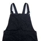 Sonic Lab (handled by nepenthes) Black Denim Overalls, S, Black Cotton, Made in Japan