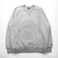 Carhartt WIP Chase Sweatshirt, Size M, Gray, I026383
