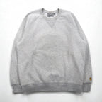 Carhartt WIP Chase Sweatshirt, Size M, Gray, I026383