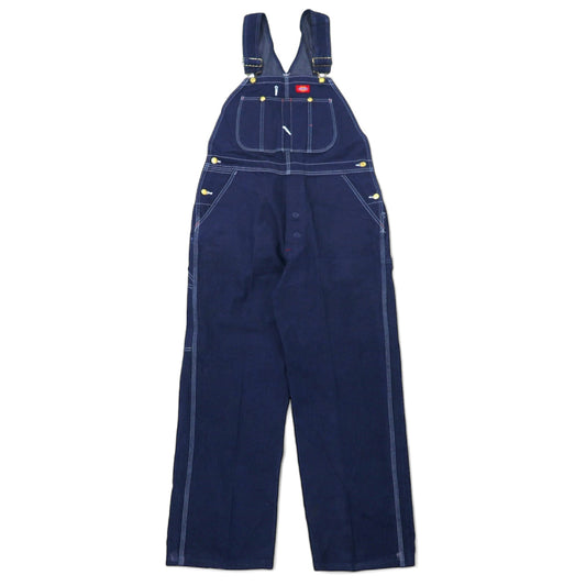 Dickies デニム オーバーオール 36 ブルー コットン 8394NB メキシコ製