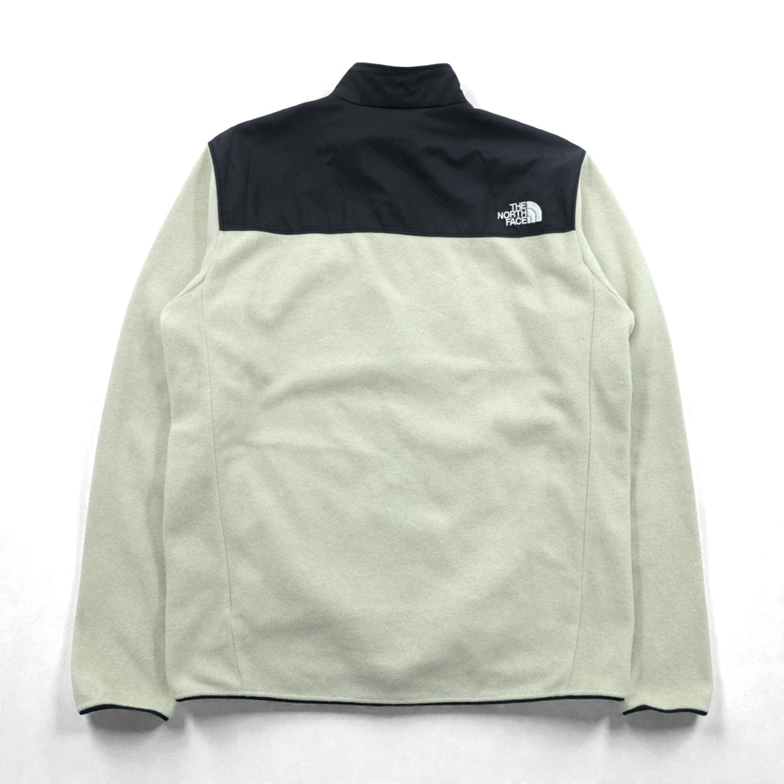 THE NORTH FACE マウンテン バーサ マイクロ フリースジャケット XL ベージュ ナイロン切替 ブラック NL72304