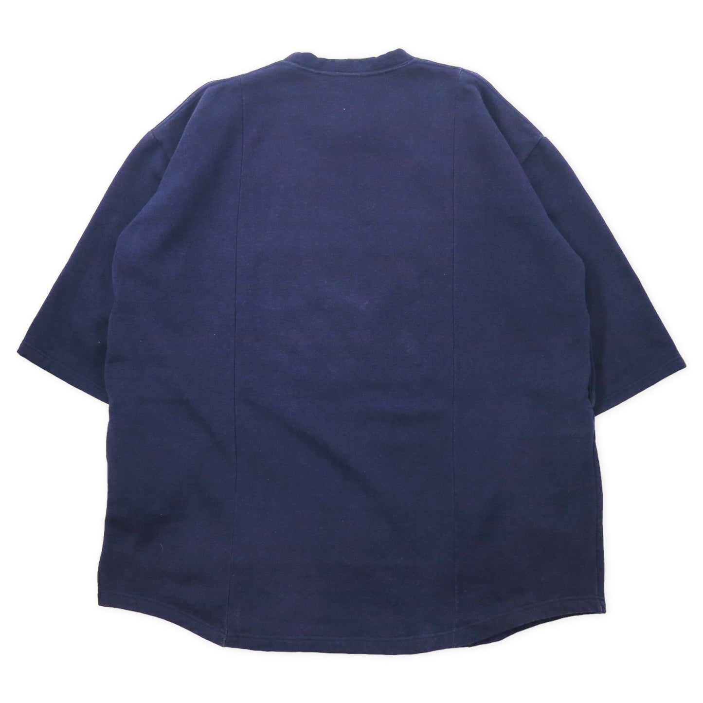 PHATEE BIG TEE Over -size Sweatshirt Free Navy Cotton Heavy Weight 
