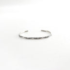 Navajo Elaine Tahe Sterling Cuff Bracelet ナバホ族 シルバー バングル インディアンジュエリー スタンプワーク