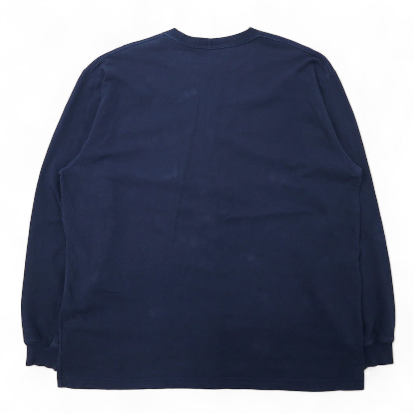 carhartt ロングスリーブ Tシャツ ロンT XL ネイビー コットン ORIGINAL FIT ホンジュラス製