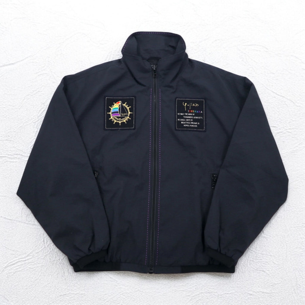 YUJIRO ISHIHARA Nylon Jacket L Black Yujiro Ishihara Memorial Museum Official Item Made in Japan