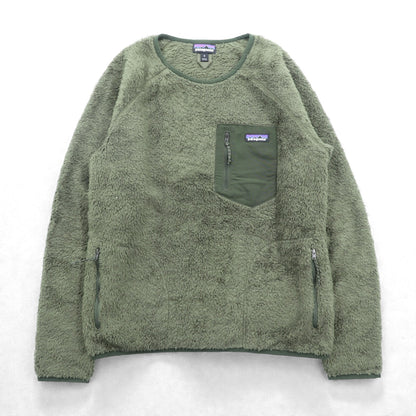 Patagonia ロスガトス クルー Los Gatos Crew ボア フリースジャケット M カーキ プルオーバー 25895