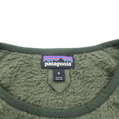 Patagonia ロスガトス クルー Los Gatos Crew ボア フリースジャケット M カーキ プルオーバー 25895