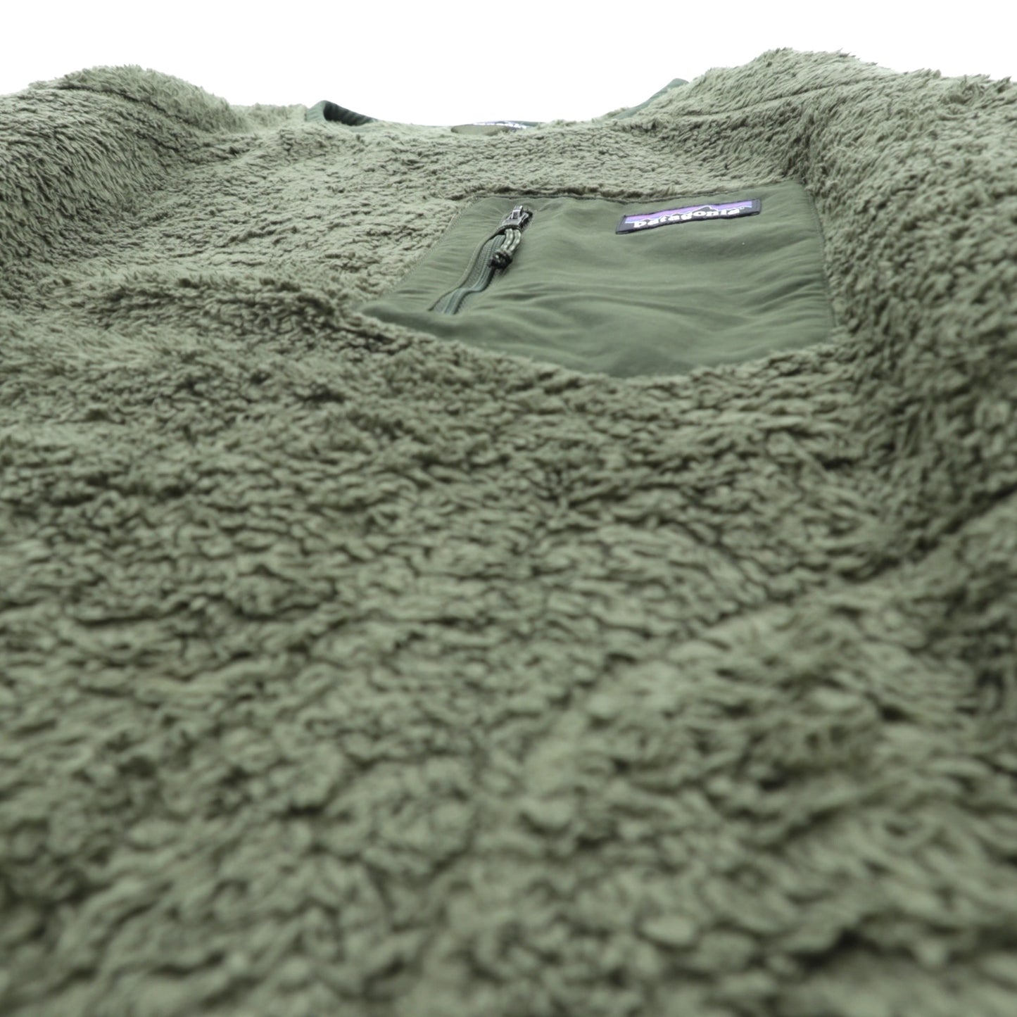 Patagonia ロスガトス クルー Los Gatos Crew ボア フリースジャケット M カーキ プルオーバー 25895