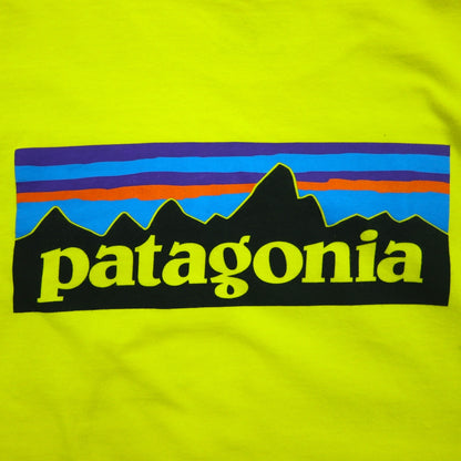 Patagonia P-6 Logo Pocket T-Shirt P-6 Logo Cotton Pocket T-Shirt M Yellow Organic Cotton 38910