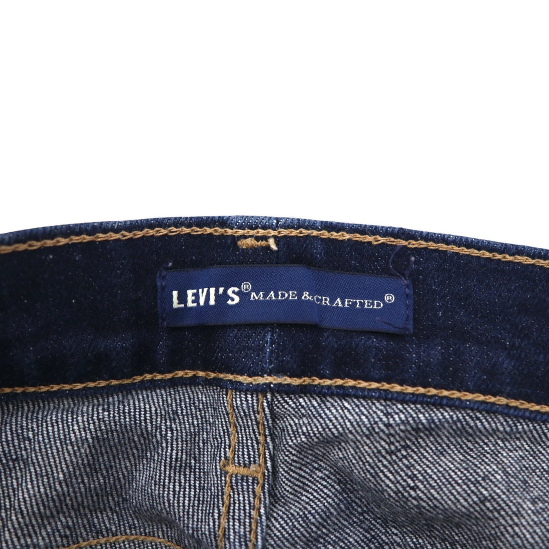 LEVI'S MADE&CRAFTED デニムパンツ 26 インディゴ ブルー ウィロー スリム WILLOW SLIM 27255-0002 トルコ製