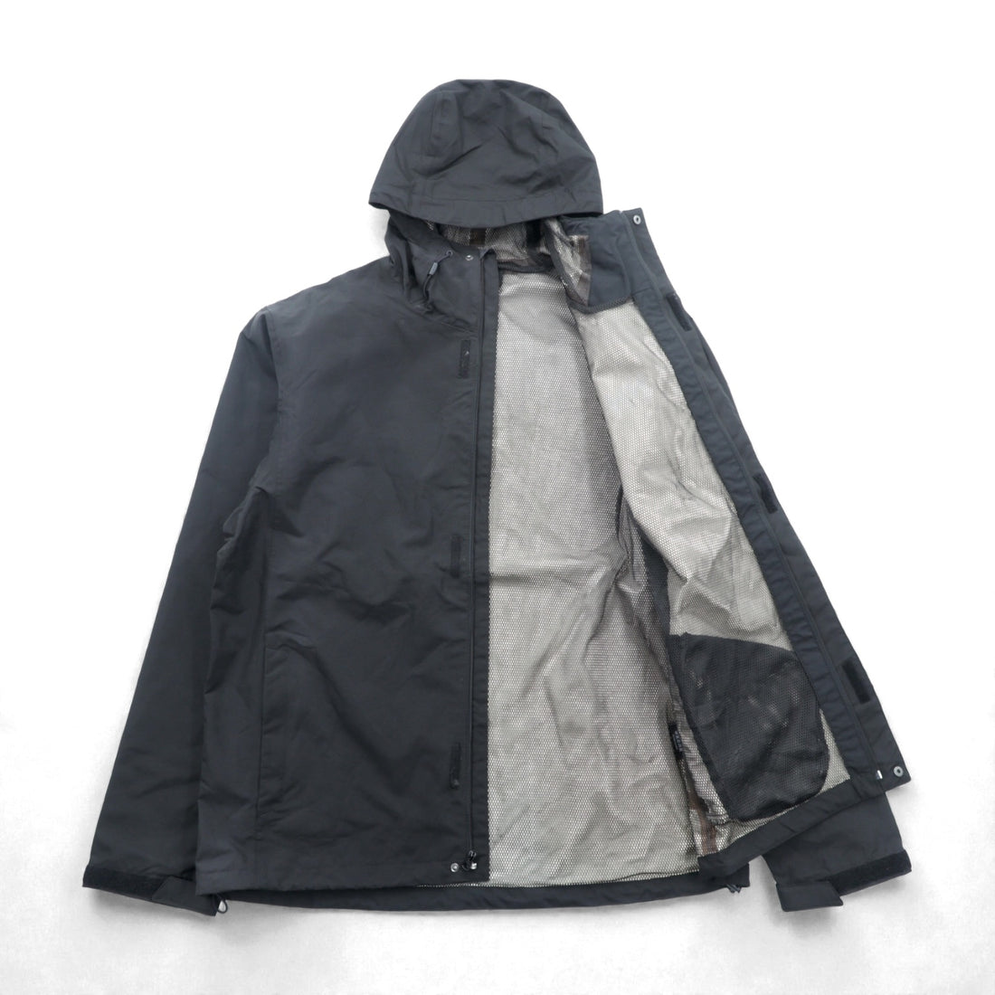 HELLY HANSEN Seven J Rain Jacket Mountain Parka XL Black Waterproof NB4 62047 TECH