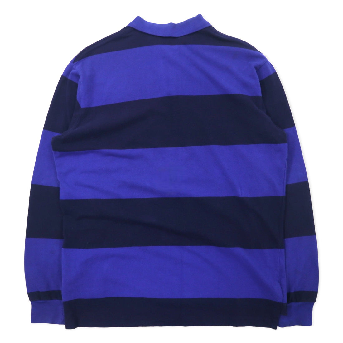 Polo by Ralph Lauren striped rugby shirt, XL, blue, cotton, small pony embroidery
