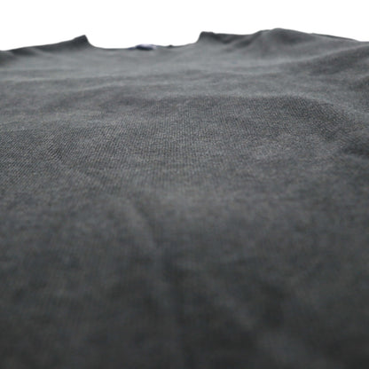 Polo Ralph Lauren 90年代 Vネック スウェット トレーナー XL グレー コットン