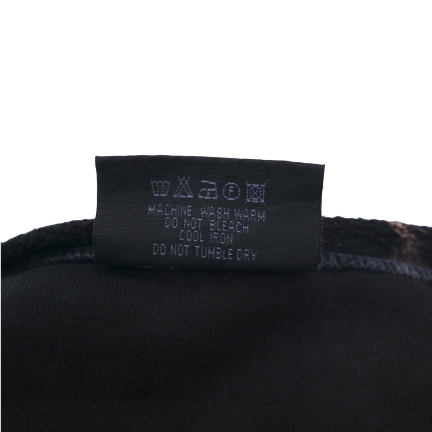 BEAR USA 90年代 タイダイ プルオーバーパーカー L ブラック コットン ブリーチ加工