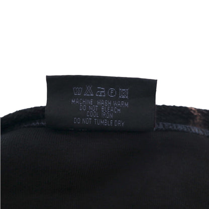 BEAR USA 90年代 タイダイ プルオーバーパーカー L ブラック コットン ブリーチ加工